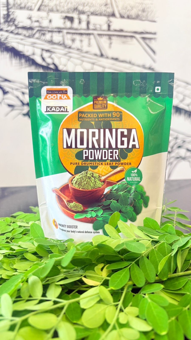 Organic Moringa leaf powder